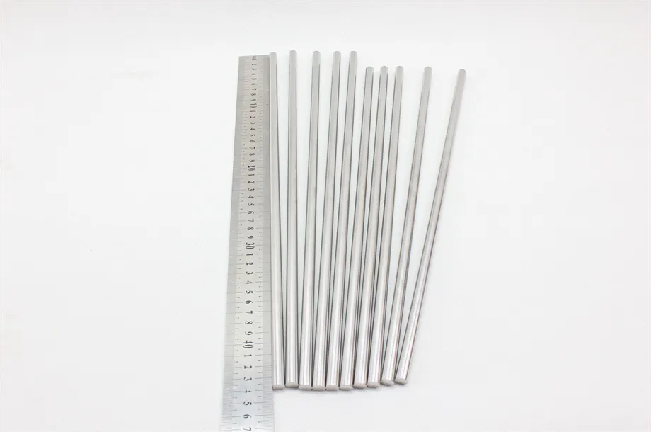 Pure tungsten rod